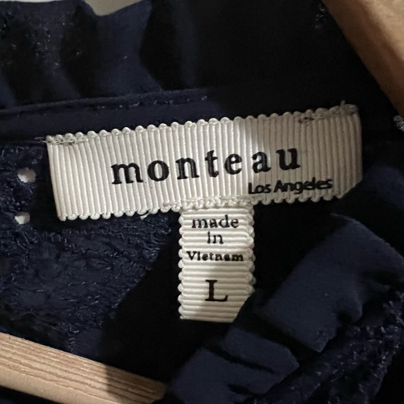 Monteau Los Angeles Blouse with Bow Detail - Picture 4 of 5